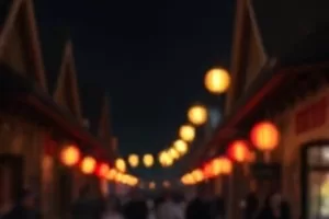 《雪线以北》剧照，雪线之上裸露的岩壁与经幡