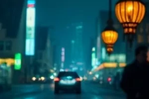 《钟楼十二响》剧照，夜色中的老式钟楼尖顶
