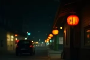 《候鸟迁徙季》剧照，湿地上空成群的候鸟排成人字